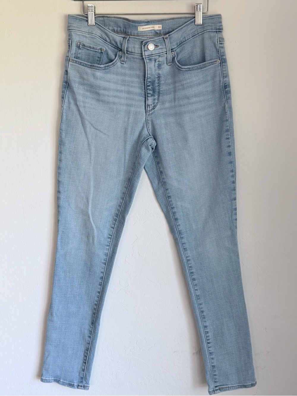 Levi’s Jeans Light Wash 311 Shaping Skinny Jeans, Sz 29